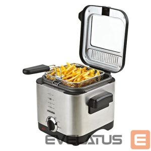 Table grill Mesko  Deep Fryer MS 4910 Power 900 W, Capacity 1.5 L, Silver 