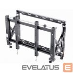 TV bracket EDBAK  Video Wall Pop-Out Mount with Quick Release VWPOP65-L 42-65 ", Maximum weight (capacity) 60 kg, Black 
