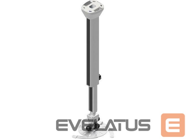 TV bracket EDBAK Universal Projector Ceiling Mount PMV100W, Maximum weight (capacity) 15 kg, White