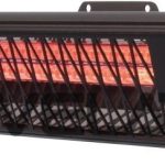 Radiator SUNRED  Heater PRO25W-SMART, Triangle Dark Smart Wall Infrared, 2500 W, Black, IP55 