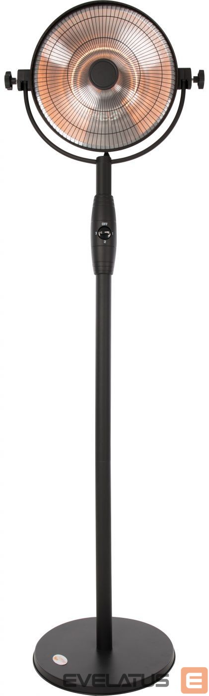 Radiator SUNRED Heater RSS16, Retro Bright Standing Infrared, 2100 W, Black, IP54
