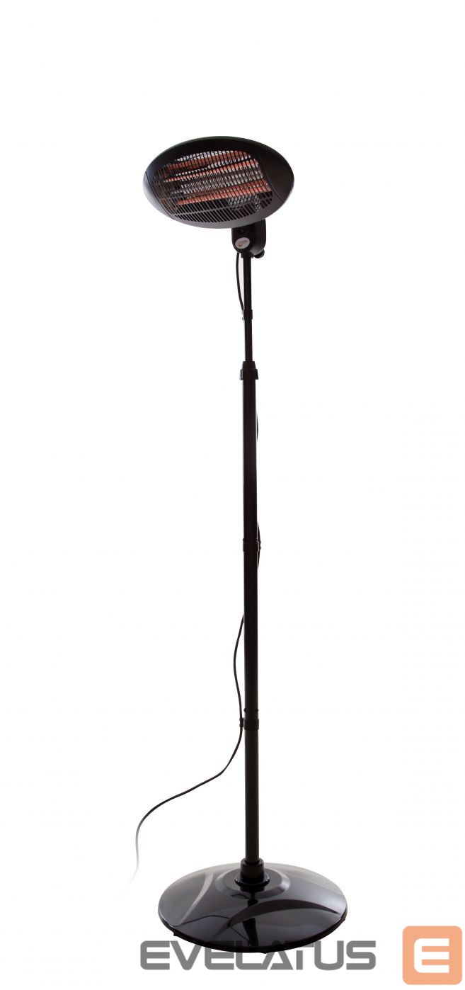Radiator SUNRED Heater SMQ2000A, Elekra Quartz Standing Infrared, 2000 W, Black, IP34