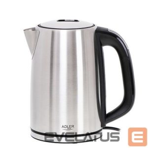 Teapot Adler  Kettle AD 1340	 Electric, 2200 W, 1.7 L, Stainless steel, 360° rotational base, Inox 