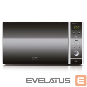 Microwave Caso  Microwave Oven with Grill and Convection MCG 25 Chef Free standing, 25 L, 900 W, Convection, Grill, Stainless steel/Black 