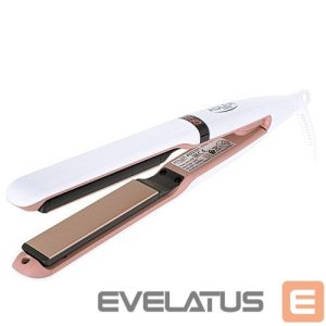 Hair straightener Adler  Hair Straightener AD 2321 Warranty 24 month(s), Ceramic heating system, Display LCD, Temperature (min) 140 °C, Temperature (max) 220 °C, 45 W, Pearl White 
