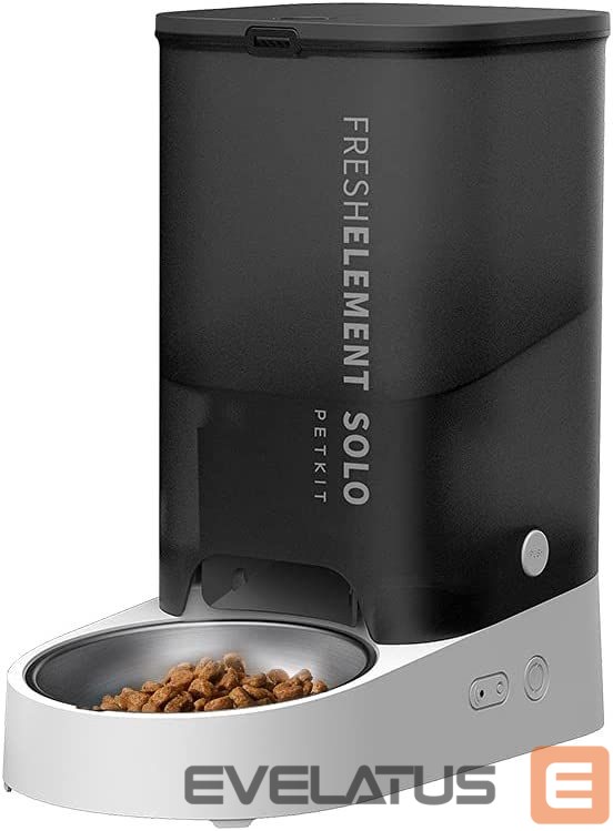 For livestock PETKIT Smart Pet Feeder Fresh Element Solo Capacity 3 L, Material ABS, Stainless steel, Grey