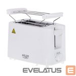 Toster Adler  Toaster AD 3223	 Power 750 W, Number of slots 2, Housing material Plastic, White 