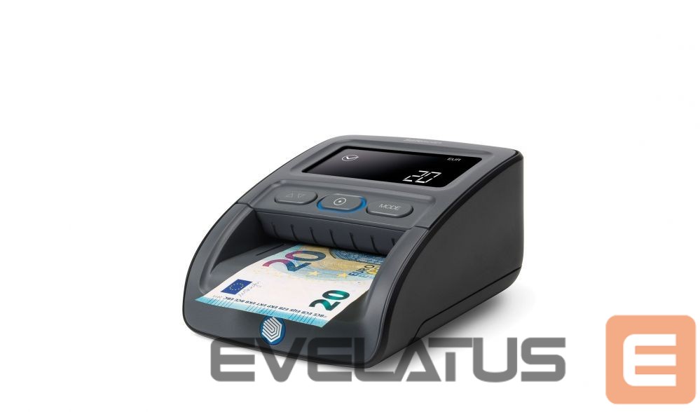 Office supplies SAFESCAN Money Checking Machine 250-08195 Black, Suitable for Banknotes, Number of detection points 7, Value counting