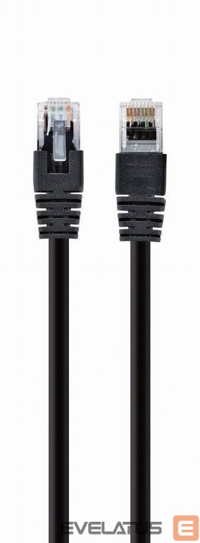 Cable Cablexpert Patch cord 7.5 m, Black, Cat5e, 5 UTP