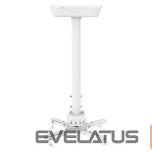 TV bracket Sunne  Ceiling Projector Bracket Mount Ceiling mount,  PRO300M2, Adjustable Height, Tilt, Swivel, Maximum weight (capacity) 35 kg, Steel/White 