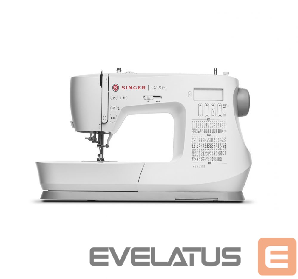 Other small household appliances Singer Sewing Machine C7205 Number of stitches 200, Number of buttonholes 8, White