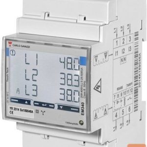 Accessory for electric vehicle Carlo Gavazzi  Smart Power Meter, 3 phase, up to 65A  EM340 MID certificate 