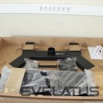 TV bracket EDBAK  SALE OUT.  TR51c-B Flat Screen Trolley for One 37-60” Screen, black  Flat Screen Trolley for One TR51c-B, 37-60 ", Trolleys & Stands, Maximum weight (capacity) 80 kg, USED AS DEMO, Black 
