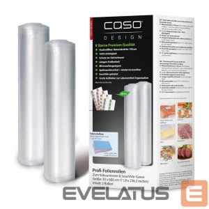 Accessories and filters Caso  Foil rolls 01222 2 units, Dimensions (W x L) 30 x 600 cm, Ribbed 