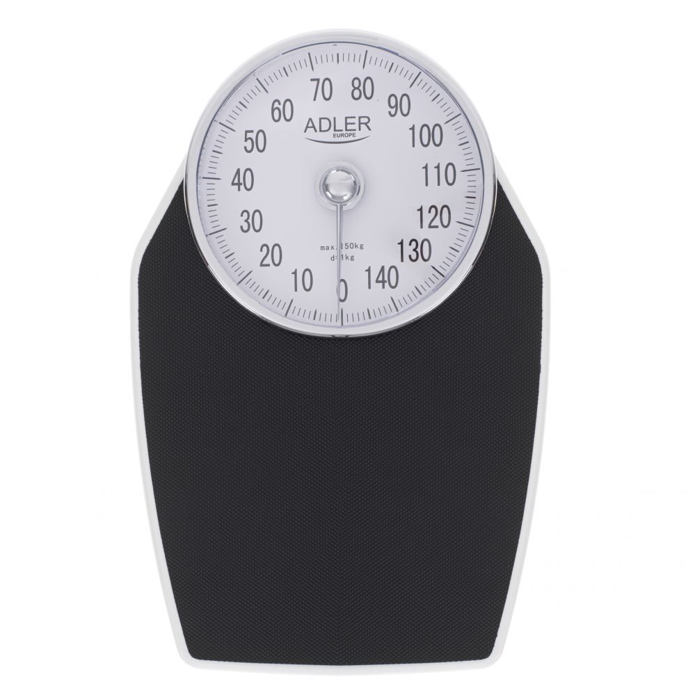 Scales Adler Mechanical Bathroom Scale AD 8177 Maximum weight (capacity) 150 kg, Accuracy 1000 g, Black