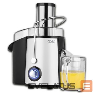 Other small household appliances Adler  Juicer AD 4128 Matt Black/White, 1000 W, Number of speeds 2 