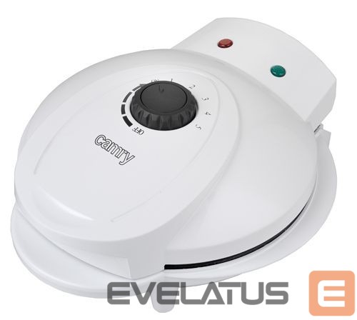 Toster Camry Waffle maker CR 3022 1000 W, Number of pastry 5, Heart shaped, White