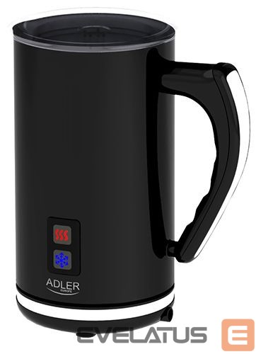 Coffee machine accessory Adler AD 4478 Black, Milk frother, 500 W
