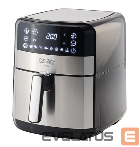 Table grill Camry Airfryer Oven CR 6311 Power 1700 W, Stainless steel/Black