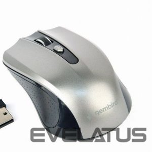 Computer mouse Gembird  Mouse MUSW-4B-04-BG Standard, No,  Black/ Space Grey, Wireless, No, Wireless connection 
