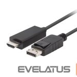 Monitor accessory Lanberg  DisplayPort to HDMI Cable 	CA-DPHD-11CC-0030-BK 5 m 