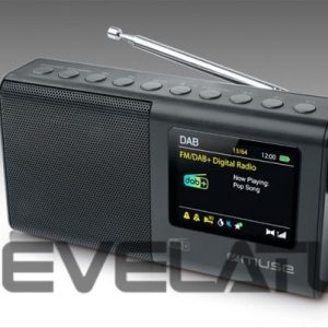 Interactive solution Muse  Portable Radio M-117 DB Portable, Black, FM, DAB/DAB+ 