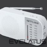 Interactive solution Muse  M-025 RW, Portable radio, White 