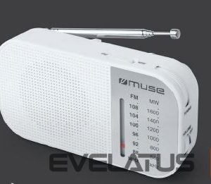 Interactive solution Muse  M-025 RW, Portable radio, White 