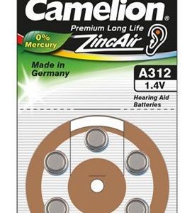 Other Computer Accessory Camelion  A312/DA312/ZL312, Zinc air cells, 6 pc(s) 