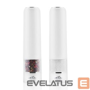 Other small household appliances ETA  Salt And Pepper Mill Molino 092890000 Housing material Plastic, AAA, White 