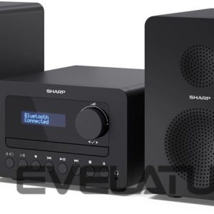 Interactive solution Sharp  XL-B520D(BK) Tokyo Hi-Fi Micro System 2.0, FM/DAB/DAB+/USB, CD, Bluetooth 5.0, Aux-in, Black 