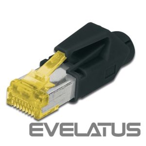 Converter Digitus  A-MO6A 8/8 HRS AT 6A modular RJ45 Plug, Hirose TM31 8P8C, shielded, for round cable, incl. hood 