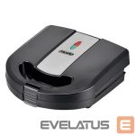 Toster Mesko  Sandwich maker 3 in 1 MS 3045 750 W, Number of plates 3, Number of pastry 2, Black/Silver 