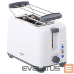 Toster Adler  Toaster AD 3216 Power 750 W, Number of slots 2, Housing material Plastic, White 