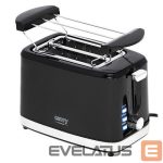 Toster Camry  Toaster CR 3218 Power 750 W, Number of slots 2, Housing material Plastic, Black 