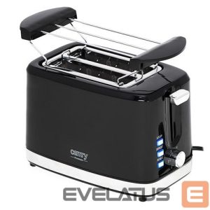 Toster Camry  Toaster CR 3218 Power 750 W, Number of slots 2, Housing material Plastic, Black 