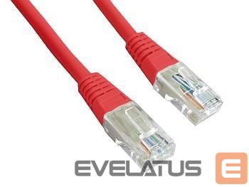 Cable Cablexpert PP12-0.5M/R 0.5 m, Red