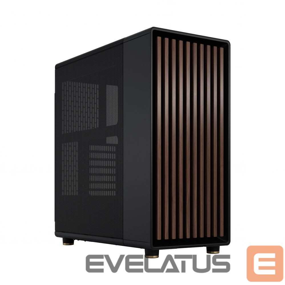 Computer case Fractal Design North Charcoal Black, Power supply included No