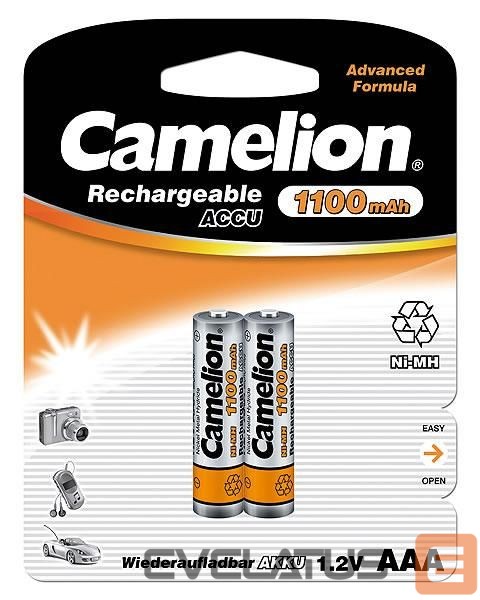 Other Computer Accessory Camelion AAA/HR03, 1100 mAh, Rechargeable Batteries Ni-MH, 2 pc(s)