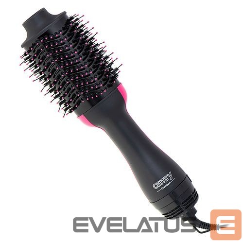 Hairdryer brush Camry Hair styler CR 2025 Number of heating levels 3, 1200 W, Black/Pink