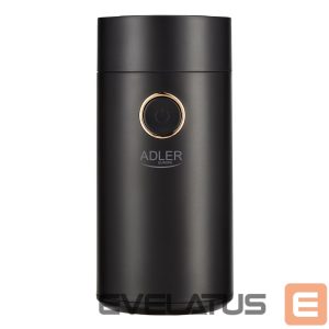 Coffee machine Adler  Coffee Mill AD 4446bg 150 W, Coffee beans capacity 75 g, Black 