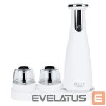 Other small household appliances Adler  Electric Salt and pepper grinder AD 4449w 7 W, Housing material ABS plastic, Lithium, Matte White 