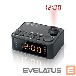 Interactive solution Muse  Clock radio  M-178P Black, 0.9 inch amber LED, with dimmer 