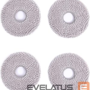 Vacuum cleaner accessory Ecovacs  Washable Improved Mopping Pads for OZMO Turbo Mopping Systems of X1 OMNI/X1 TURBO/T10 TURBO/ T20 OMNI D-WP04-0012 4 pc(s) 