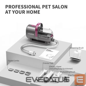 For livestock PETKIT  Air Clipper Pet Grooming Vacuum Kit 
