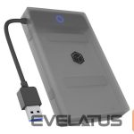 Hard drive case Raidsonic  Icy Box IB-AC603b-U3 2.5" SATA III to USB 3.2 Gen 1 Type-A Adapter, With Protection Box, Black 
