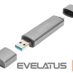 Other Computer Accessory Digitus  Dual Card Reader Hub USB-C / USB 3.0, OTG 