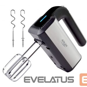 Mixers and blenders Adler  Hand mixer AD 4225 Hand Mixer 300 W Number of speeds 5 Turbo mode Stainless steel 