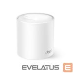 Routers TP-Link  AX1500 Whole Home Mesh Wi-Fi 6 System Deco X10 (1-pack) 802.11ax 1201 Mbit/s Ethernet LAN (RJ-45) ports 1 Mesh Support Yes MU-MiMO Yes No mobile broadband Antenna type Internal 