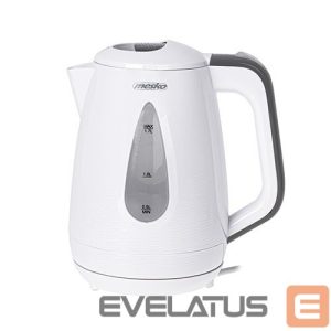 Teapot Mesko  Kettle | MS 1261g | Electric | 2200 W | 1.7 L | Polypropylene | 360° rotational base | Grey 